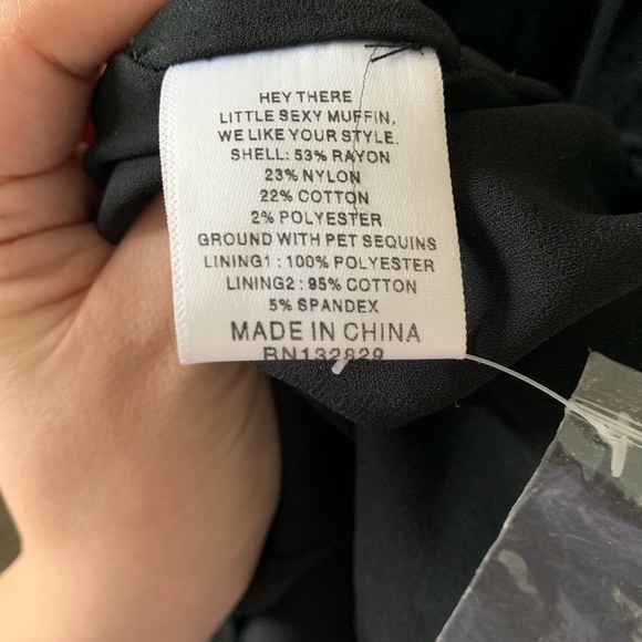 LPA Black Sequin Dress - Picture 8 of 8